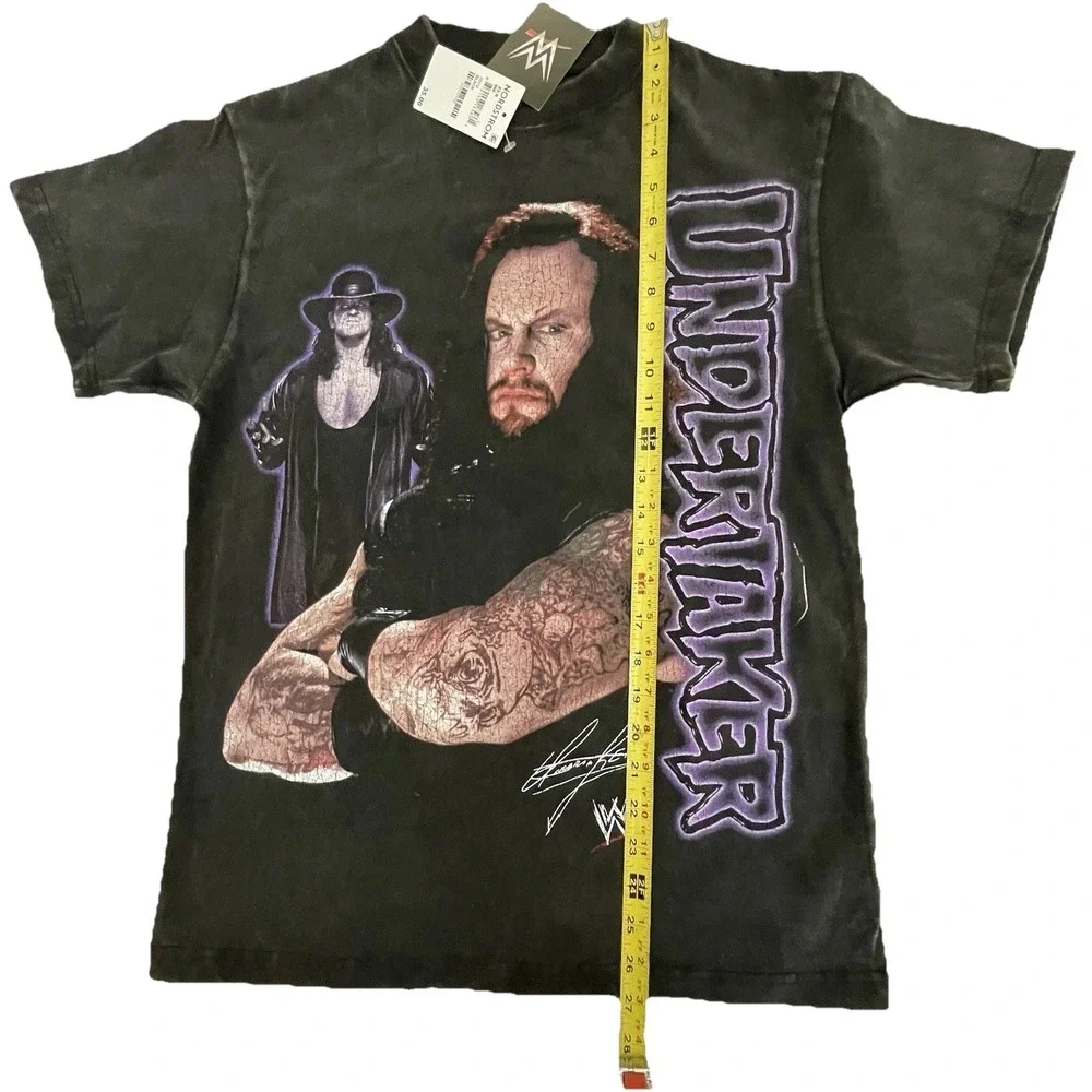 WWE Undertaker‎ Washed Black T-Shirt Size X-Small Never Worn NWT